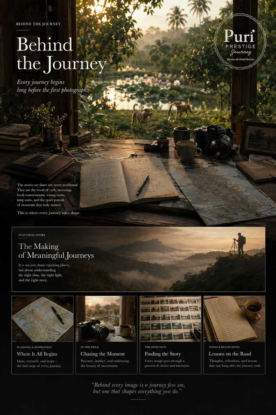 Behind the Journey