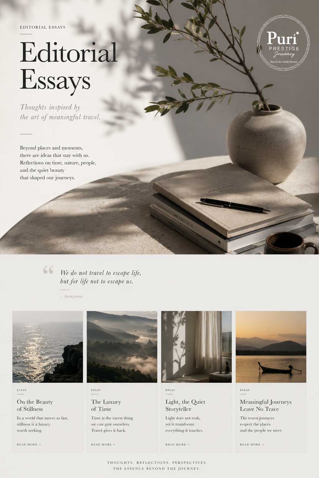 Editorial Essays