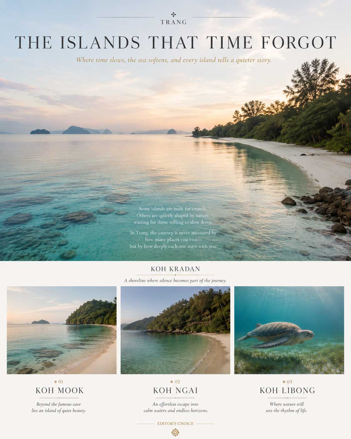 The Islands That Time Forgot — Trang's Hidden Paradise